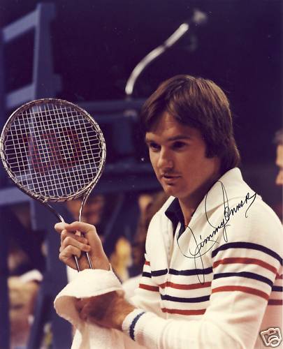Jimmy Connors signed 10x8 photo