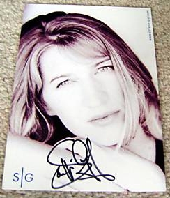 Steffi Graf signed 6x4 postcard